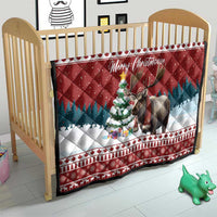 Canada Christmas Quilt Merry Christmoose - Wonder Print Shop