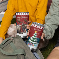 Personalized Canada Christmas Tumbler Cup Merry Chistmoose - Wonder Print Shop