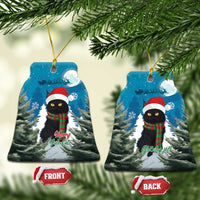 Iceland Christmas Ceramic Ornament Merry Yule Cat - Wonder Print Shop