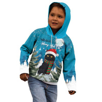 Iceland Christmas Kid Hoodie Merry Yule Cat - Wonder Print Shop