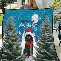 Iceland Christmas Quilt Merry Yule Cat - Wonder Print Shop