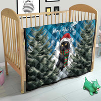 Iceland Christmas Quilt Merry Yule Cat - Wonder Print Shop