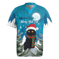 Iceland Christmas Rugby Jersey Merry Yule Cat - Wonder Print Shop