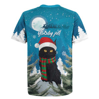 Iceland Christmas Rugby Jersey Merry Yule Cat - Wonder Print Shop