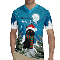 Iceland Christmas Rugby Jersey Merry Yule Cat - Wonder Print Shop