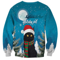Iceland Christmas Sweatshirt Merry Yule Cat - Wonder Print Shop