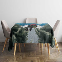 Iceland Christmas Tablecloth Merry Yule Cat - Wonder Print Shop