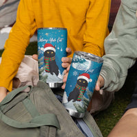 Iceland Christmas Tumbler Cup Merry Yule Cat - Wonder Print Shop