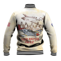 Tuskegee Red Tails Airmen Baseball Jacket History Aviator Heroes Retro Style - Wonder Print Shop