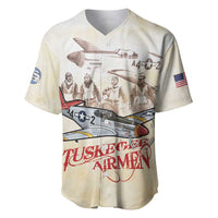 Tuskegee Red Tails Airmen Baseball Jersey History Aviator Heroes Retro Style - Wonder Print Shop