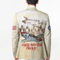 Tuskegee Red Tails Airmen Blazer History Aviator Heroes Retro Style - Wonder Print Shop
