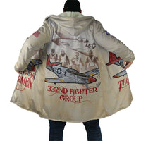 Tuskegee Red Tails Airmen Cloak History Aviator Heroes Retro Style - Wonder Print Shop