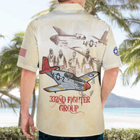 Tuskegee Red Tails Airmen Hawaiian Shirt History Aviator Heroes Retro Style - Wonder Print Shop