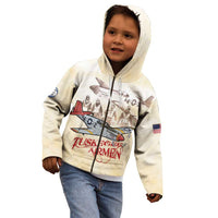 Tuskegee Red Tails Airmen Kid Hoodie History Aviator Heroes Retro Style - Wonder Print Shop