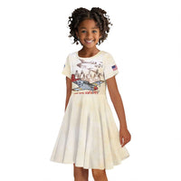 Tuskegee Red Tails Airmen Kid Short Sleeve Dress History Aviator Heroes Retro Style - Wonder Print Shop