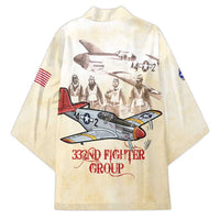 Tuskegee Red Tails Airmen Kimono History Aviator Heroes Retro Style - Wonder Print Shop