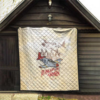 Tuskegee Red Tails Airmen Quilt History Aviator Heroes Retro Style - Wonder Print Shop