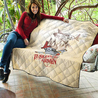 Tuskegee Red Tails Airmen Quilt History Aviator Heroes Retro Style - Wonder Print Shop