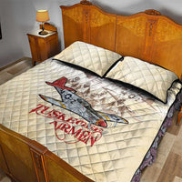 Tuskegee Red Tails Airmen Quilt Bed Set History Aviator Heroes Retro Style - Wonder Print Shop