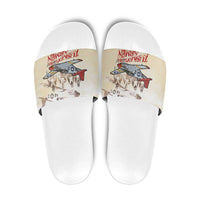 Tuskegee Red Tails Airmen Slide Sandals History Aviator Heroes Retro Style - Wonder Print Shop