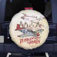 Tuskegee Red Tails Airmen Spare Tire Cover History Aviator Heroes Retro Style - Wonder Print Shop
