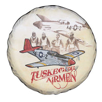 Tuskegee Red Tails Airmen Spare Tire Cover History Aviator Heroes Retro Style - Wonder Print Shop