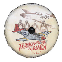 Tuskegee Red Tails Airmen Spare Tire Cover History Aviator Heroes Retro Style - Wonder Print Shop