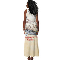 Tuskegee Red Tails Airmen Tank Maxi Dress History Aviator Heroes Retro Style - Wonder Print Shop