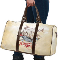 Tuskegee Red Tails Airmen Travel Bag History Aviator Heroes Retro Style - Wonder Print Shop