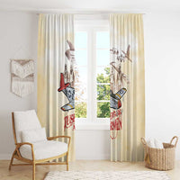 Tuskegee Red Tails Airmen Window Curtain History Aviator Heroes Retro Style - Wonder Print Shop