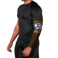 Tuskegee Airmen WWII Heroes Arm Sleeves The Great American Aviators Brown Leather Pattern - Wonder Print Shop