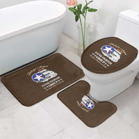 Tuskegee Airmen WWII Heroes Bathroom Set The Great American Aviators Brown Leather Pattern - Wonder Print Shop