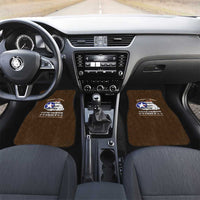 Tuskegee Airmen WWII Heroes Car Mats The Great American Aviators Brown Leather Pattern - Wonder Print Shop