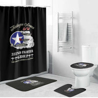 Tuskegee Airmen WWII Heroes Bathroom Set The Great American Aviators Black Art - Wonder Print Shop