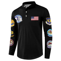 Tuskegee Airmen WWII Heroes Button Sweatshirt The Great American Aviators Black Art - Wonder Print Shop