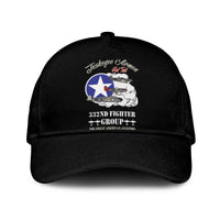 Tuskegee Airmen WWII Heroes Classic Cap The Great American Aviators Black Art - Wonder Print Shop