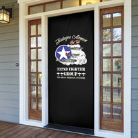 Tuskegee Airmen WWII Heroes Door Cover The Great American Aviators Black Art - Wonder Print Shop