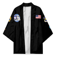 Tuskegee Airmen WWII Heroes Kimono The Great American Aviators Black Art - Wonder Print Shop