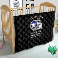 Tuskegee Airmen WWII Heroes Quilt The Great American Aviators Black Art - Wonder Print Shop