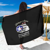 Tuskegee Airmen WWII Heroes Sarong The Great American Aviators Black Art - Wonder Print Shop