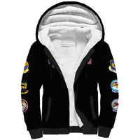 Tuskegee Airmen WWII Heroes Sherpa Hoodie The Great American Aviators Black Art - Wonder Print Shop