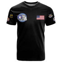 Tuskegee Airmen WWII Heroes T Shirt The Great American Aviators Black Art - Wonder Print Shop