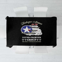 Tuskegee Airmen WWII Heroes Tablecloth The Great American Aviators Black Art - Wonder Print Shop