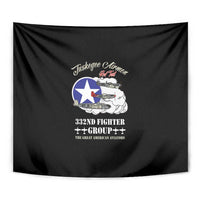 Tuskegee Airmen WWII Heroes Tapestry The Great American Aviators Black Art - Wonder Print Shop