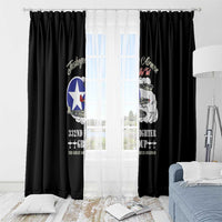 Tuskegee Airmen WWII Heroes Window Curtain The Great American Aviators Black Art - Wonder Print Shop