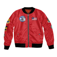 Tuskegee Airmen WWII Heroes Bomber Jacket The Great American Aviators Red Art - Wonder Print Shop