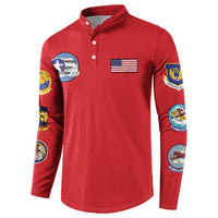 Tuskegee Airmen WWII Heroes Button Sweatshirt The Great American Aviators Red Art - Wonder Print Shop