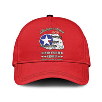 Tuskegee Airmen WWII Heroes Classic Cap The Great American Aviators Red Art - Wonder Print Shop