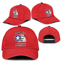 Tuskegee Airmen WWII Heroes Classic Cap The Great American Aviators Red Art - Wonder Print Shop
