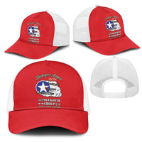 Tuskegee Airmen WWII Heroes Mesh Trucker Cap The Great American Aviators Red Art - Wonder Print Shop